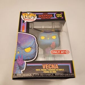 Funko Pop Stranger Things Vecna Black Light Brand New Ship In Secure Box